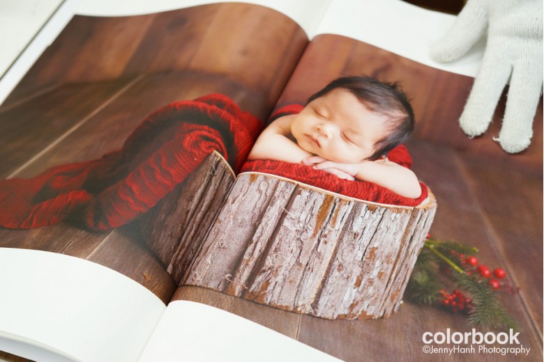 Album em bé in trên PHOTOBOOK TẠP CHÍ GIẤY MỸ THUẬT